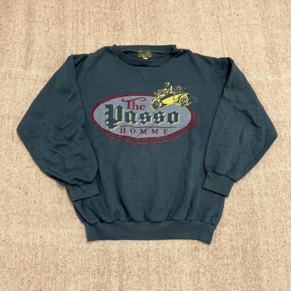 Vintage Passo Homme Sweatshirt Mens Large 1990s‎